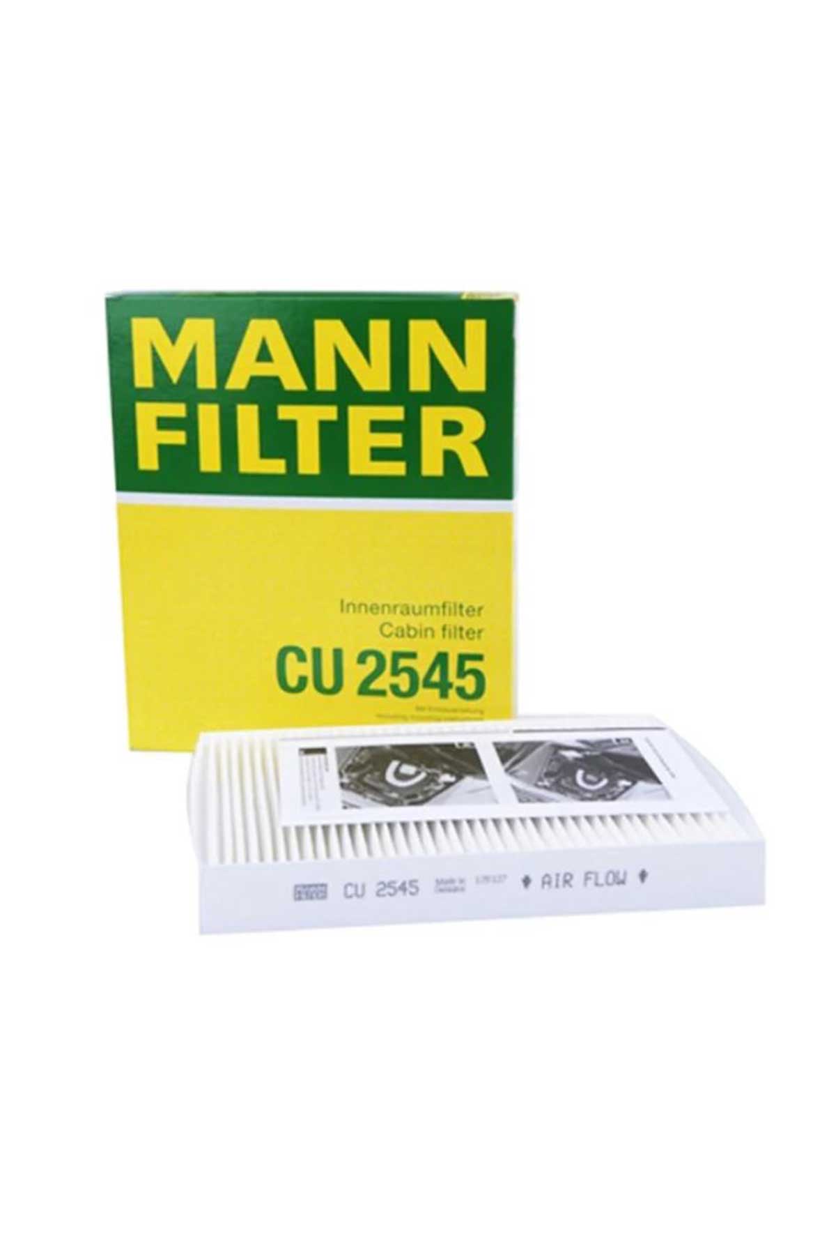 Seat İbiza Polen Filtresi 2003-2008 Mann Filter CU2545